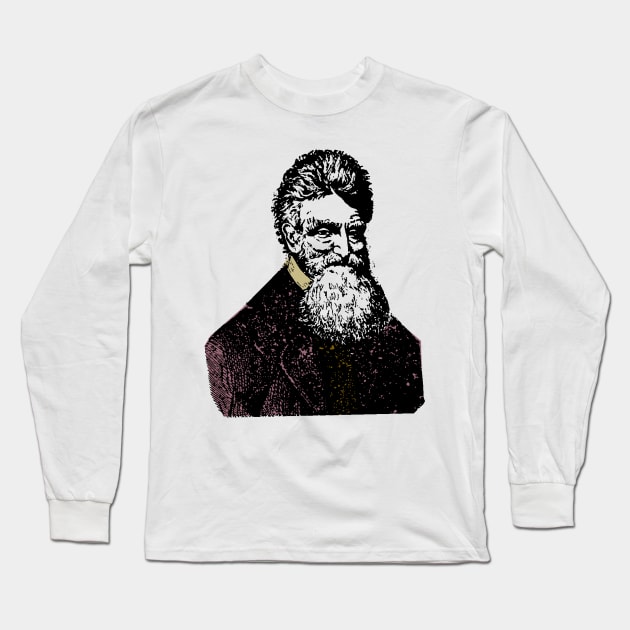 JOHN BROWN-4 Long Sleeve T-Shirt by truthtopower